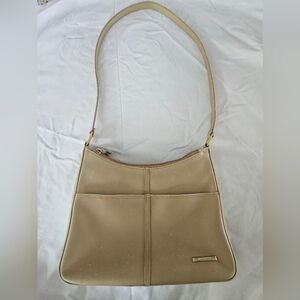 Liz Claiborne Classic Beige Shoulder Bag